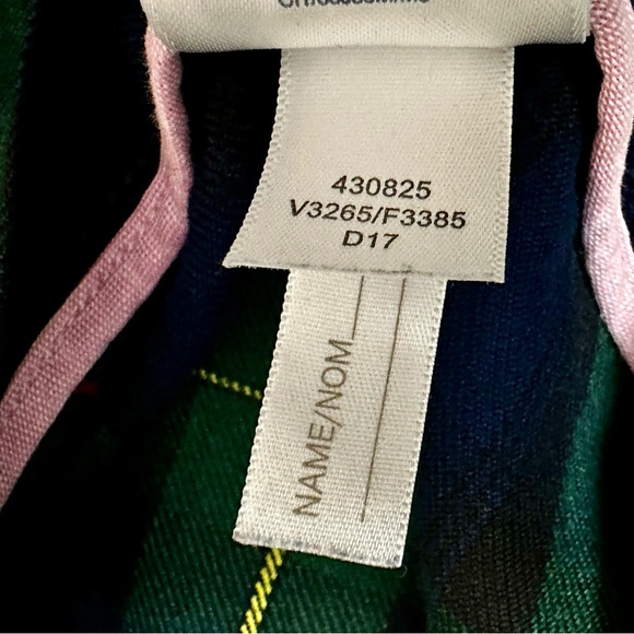 Preppy Tartan Blue Plaid School Girl Mini Skirt Lands End Women Sz 5 Academia - Picture 8 of 12